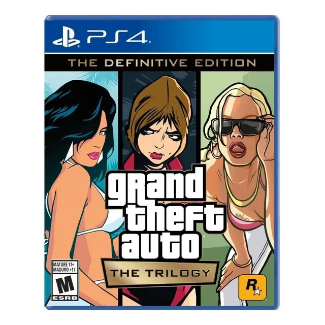 Grand Theft Auto: The Trilogy Definitive Edition PS4 PlayStation 4 Físico
