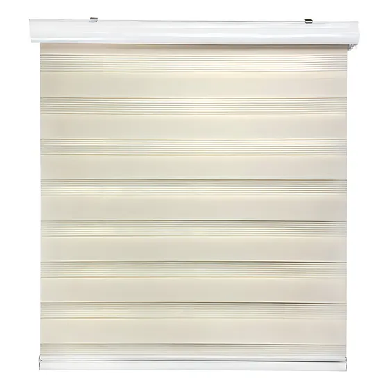 Cortina Roller Duo Zebra Día Y Noche 140 X 200 Cm Beige Guiza