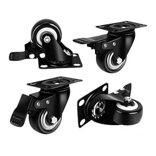 Rueda Loca Giratoria 1.5 Pulgadas Con Freno