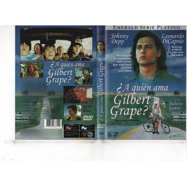 A Quién Ama Gilbert Grape? (1993) - Dvd Original - Mcbmi