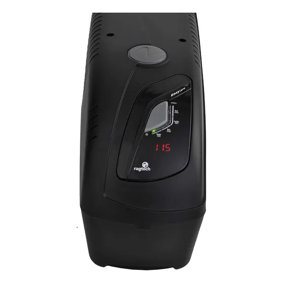 Nobreak Ragtech Senoidal 2000va Easy Pro Trivolt 20nep4037 Preto