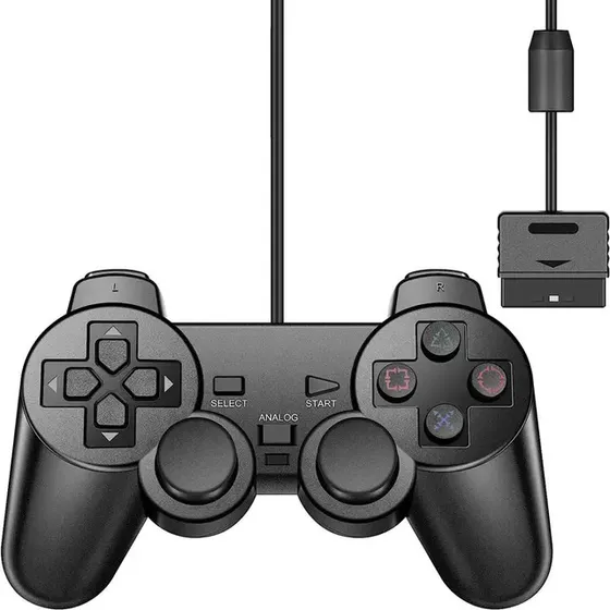 Joystick Mando Control Compatible Estilo  Playstation 2 Ps2