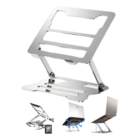 Suporte Macbook Notebook Regulagem De Altura Ergonómico Mesa