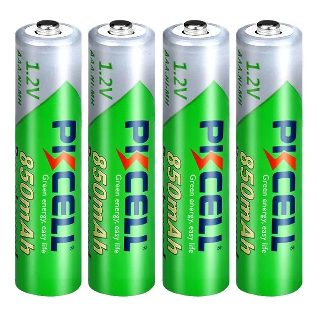 4pzas Pilas Recargables Aaa 850mah Bateria Pkcell® Original