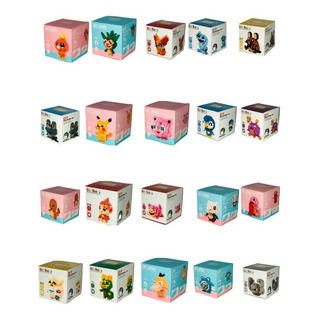 2 Figuras Pokemon+ Coleccionables Para Armar, Nanoblocks 2 Figuras Pokemon+ Coleccionables Para Armar, Nanoblocks