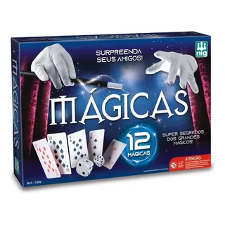 Kit Caixa De Mågicas 10 Truques Para Criança - Nig Kit Caixa De Mågicas 10 Truques Para Criança - Nig