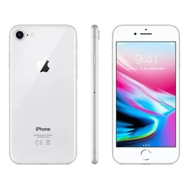 iPhone 8 64 Gb Plata 12 Meses Garantia Liberado