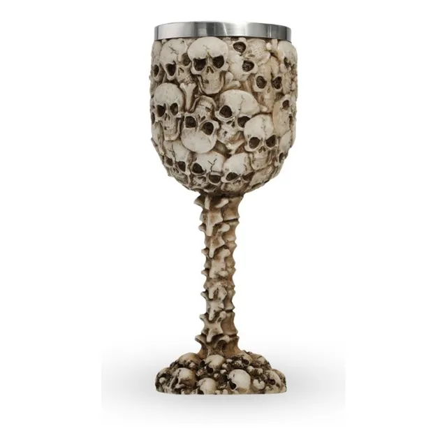 Copa De Calavera Estilo Nórdico Vikinga 200ml Modelo 1