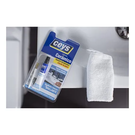 Restaurador Esmalte Cerámico Tina Lavamanos Bañeras Receptaculos 15ml Con Aplicador Ceys