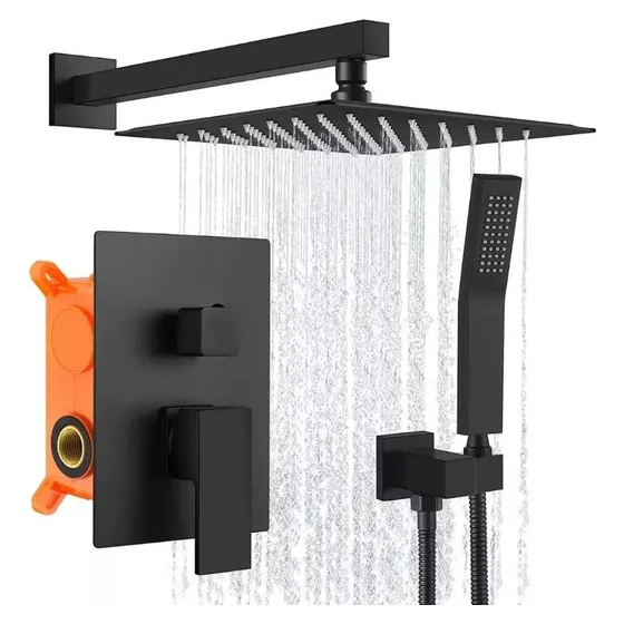 Regadera Para Baño Con Cabeza De Ducha Y Ducha De Mano