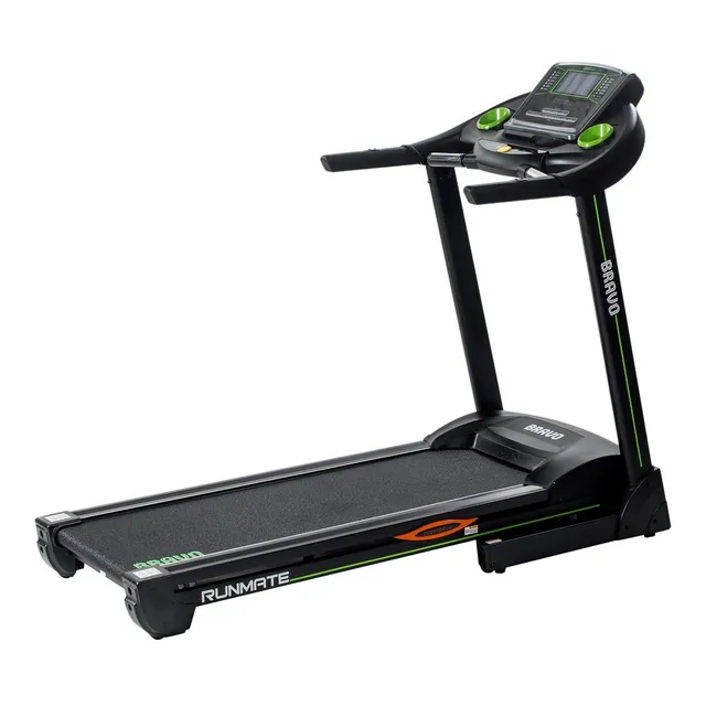 Caminador Eléctrico Bravo Runmate Elevación Eléctrica Color Negro/Verde