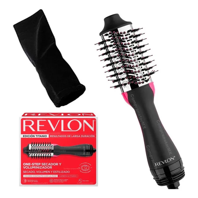 Cepillo Secador Revlon Titanio One Step Oval Voluminizador