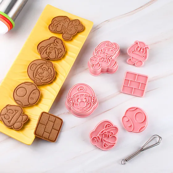Cortador De Galletas Juego Super Mario Bros