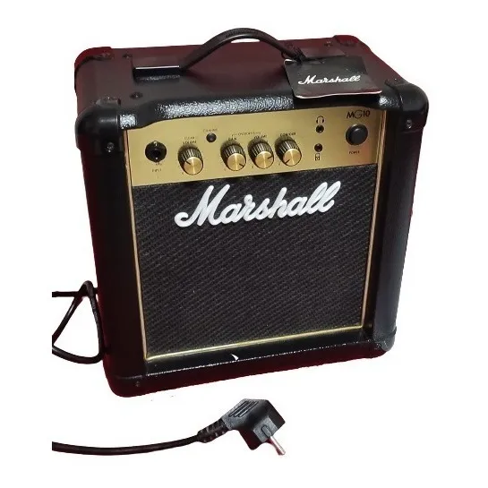 Amplificador Guitarra 24 Watts Marshall Mg10cf  Gold