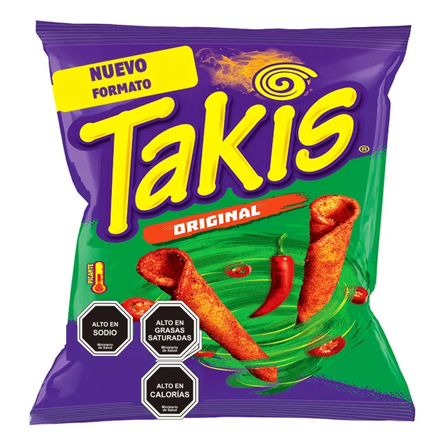Takis Sabor Original - Snack Picante (pack Con 3 Un De 113g)