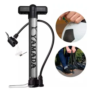 Bomba De Ar Para Pneu De Bike Bicicleta Manual Bico Duplo Bomba De Ar Para Pneu De Bike Bicicleta Manual Bico Duplo