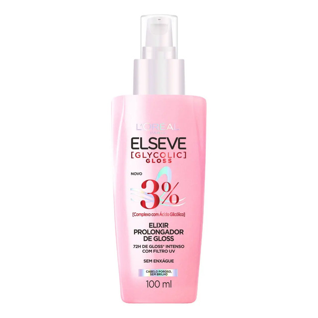 Sérum Elixir Antiporosidade, Elseve Glycolic Gloss L'oréal Paris, 100ml