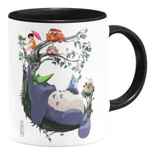 Taza Interior De Color Totoro 03 Ghibli Anime Taza Interior De Color Totoro 03 Ghibli Anime