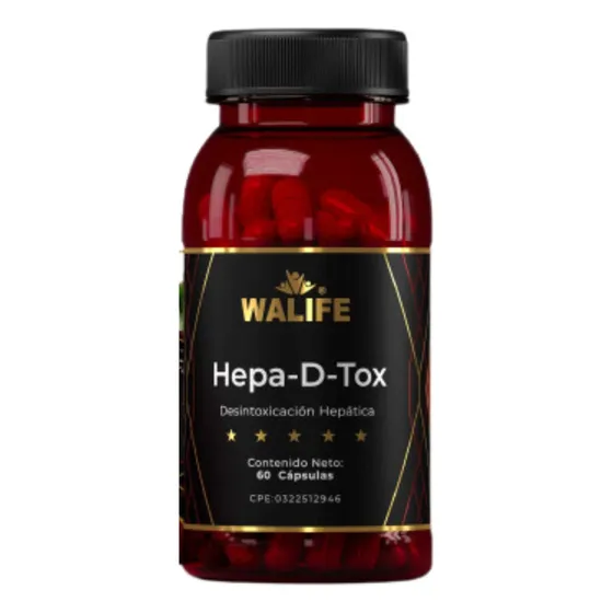 Hepa D Tox Desintoxicación Hepática Limpieza Hepática Walife
