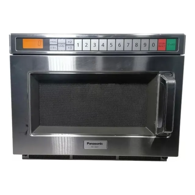 Horno Microondas Industrial Panasonic Acero Inoxid. Oferta! (Reacondicionado)