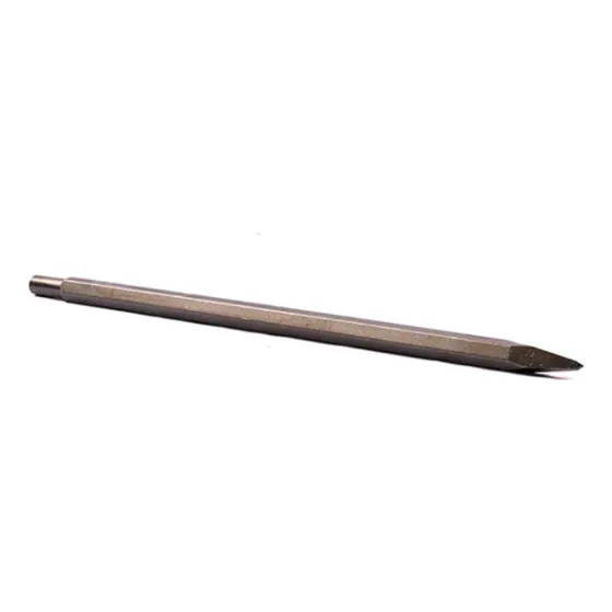Cincel De Punta Para Martillo Demoledor Hexagonal 3/4 ×18 