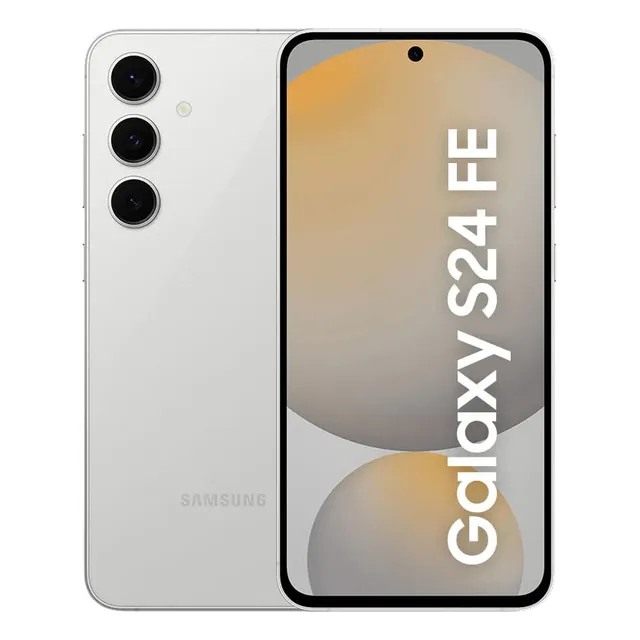 Celular Samsung Galaxy S24 Fe 5g 128gb 8gb Ram Tela 6.7 Galaxy Ai Cinza Celular Samsung Galaxy S24 Fe 5g 128gb 8gb Ram Tela 6.7 Galaxy Ai Cinza