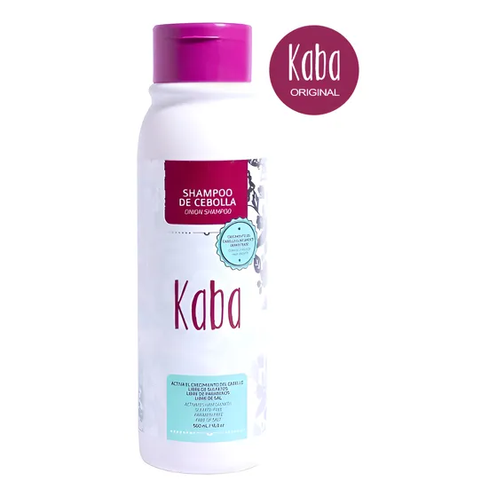 Champu De Cebolla Kaba Crecimiento Anticaida Sin Sal 500 Ml
