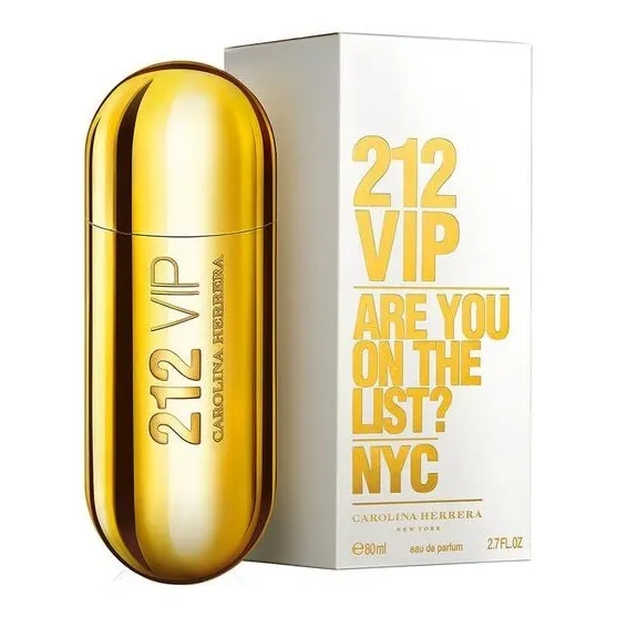 Perfume 212 Vip Feminino 125ml Edp+ Nota Fiscal + Brinde.