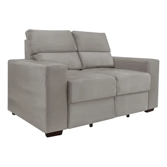 Sillón 2 cuerpos - Tela Gris Louis