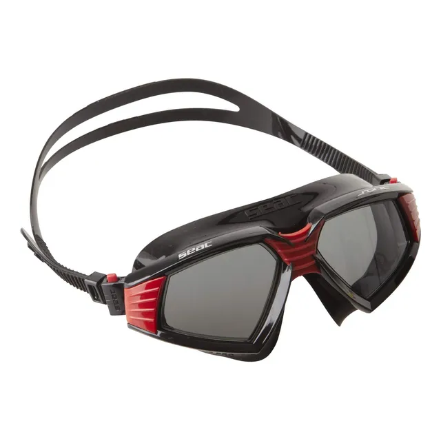 Fa Natacion Silicona Color Negro Rojo