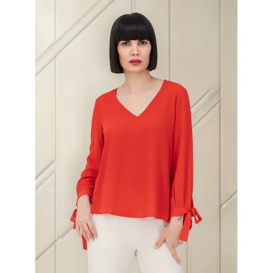Blusa Dama Marca Cece Premium Color Rojo Importada Usa