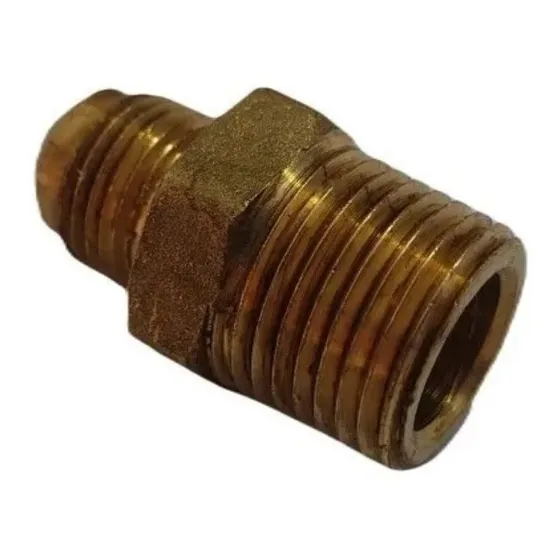 Conector Recto 3/8 Flare X 1/2 Macho Npt 48f 06-08