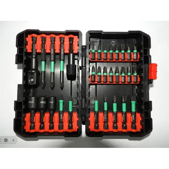 Juego De Puntas Para Destornillador Impacto 31 Pcs Uso Indus