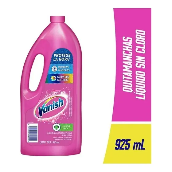 Quitamanchas Vanish Multiusos Líquido Para Ropa De Color 925