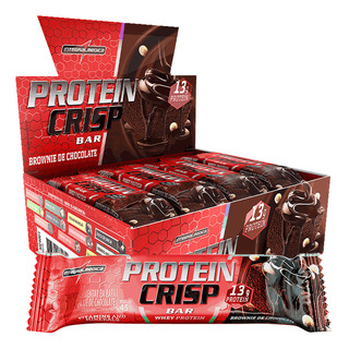Protein Crisp Bar Brownie De Chocolate 12 Und Integralmédica Protein Crisp Bar Brownie De Chocolate 12 Und Integralmédica
