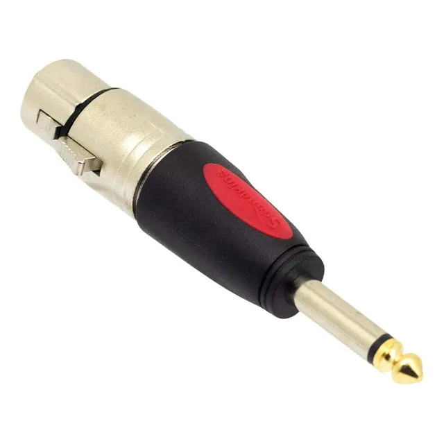 Adaptador Jack Canon Xlr A Plug Stereo 6.3mm Cxa004 Mihaba
