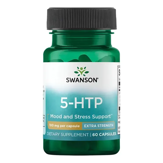 5 htp 100mg 60 Cápsulas sin sabor Swanson | Cuotas sin interés