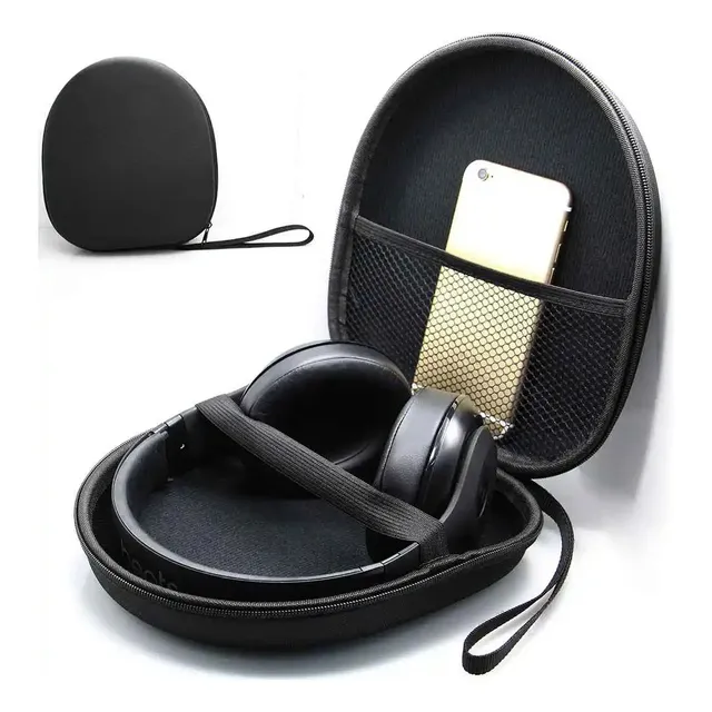 Hard Case Estojo Capa P/ Fone Headphone Headset Tipo Concha