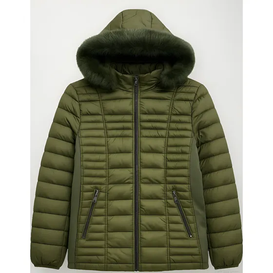 Campera Mujer Impermeable Abrigada Talles Grandes