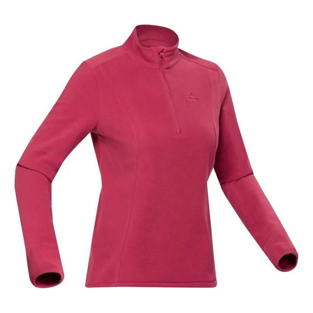 Camiseta Quechua Feminina Trekking Poliéster Redonda Camiseta Quechua Feminina Trekking Poliéster Redonda
