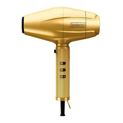 Secador Babylisspro 2000w Goldfx Color Negro