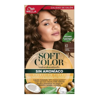 Tinte Capilar Soft Color Wella Sin Amoniaco Tono 61 Tinte Capilar Soft Color Wella Sin Amoniaco Tono 61