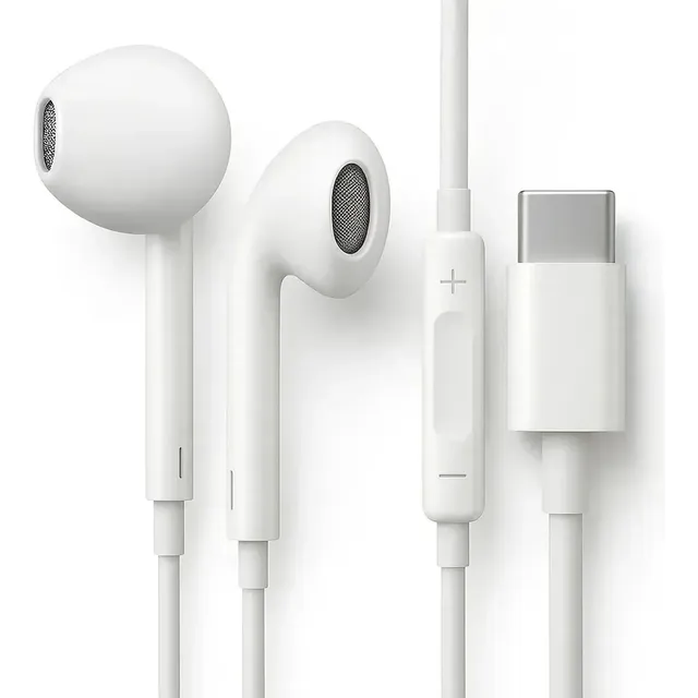Fones De Ouvido Usb-c Tipo C Com Microfone Integrado Som Estéreo Eletric Teck