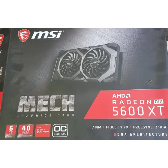Placa De Video Msi Amd Radeon 5600xt 6gb