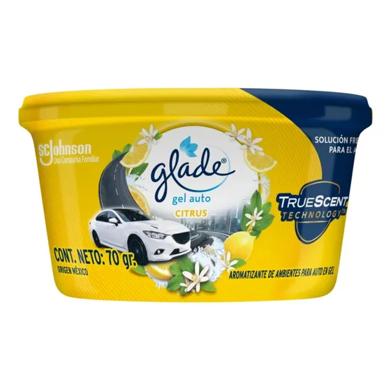 Aromatizador Para Auto Glade Lata En Gel
