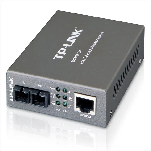 Tp-link, Convertidor De Medios Multimodo 10/100mbps, Mc100cm