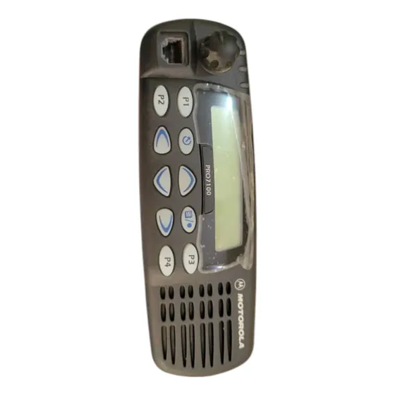Radio Motorola Base Uhf Pro7100. Usado