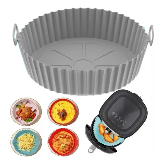 Bandeja Silicona Freidora De Aire Airfryer 16cm Redonda