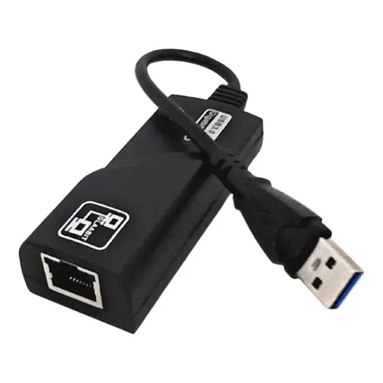 Adaptador Ethernet Usb 3.0 Rede Gigabit Rj45 10/100/1000cabo