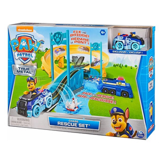 Paw Patrol Vehículo De Juguete Chase Rescue Set Paw Patrol Vehículo De Juguete Chase Rescue Set